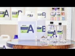 Crystal Clear Tabletop Epoxy Resin Untuk Karya Seni Kayu River Tables Deep Menuangkan Tahan UV