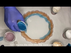 Resin Casting Kristal Jelas Sempurna Untuk Mengembungkan Dan Menyimpan Souvenir