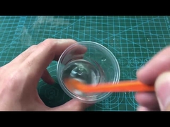 Low Bau Kristal Epoxy Meja tahan lama dan tahan lama Lapisan