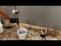 Kekerasan 2 Bagian Self-leveling Epoxy Resin Viskositas Rendah Untuk Casting Molding