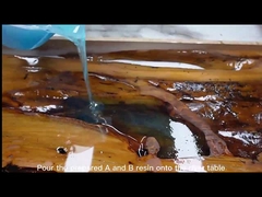 5cm Ultra Low Viscosity Deep Casting Epoxy Resin River Table Waktu Kerja yang Panjang