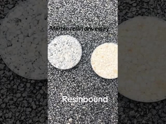 Sistem Lantai Dekoratif Epoxy Batu Batu Epoxy Anti-Slip Untuk Jalan Jalan