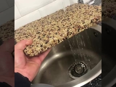 Sistem Lantai Dekoratif Epoxy Batu Batu Epoxy Anti-Slip Untuk Jalan Jalan