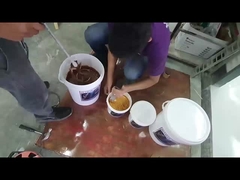 Polasi Cat lantai Epoxy Metallik Lapisan Epoxy tahan abrasi tanpa jahitan