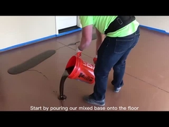 Cat Epoxy yang Bisa Dibersihkan Tinggi Bangunan Super Gloss Resin Berbasis Air Lapisan TDS