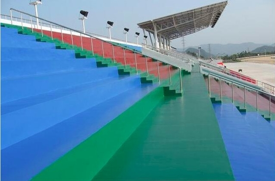 Cat beton akrilik yang menarik tahan lama dan tahan lama Cat beton 3mm
