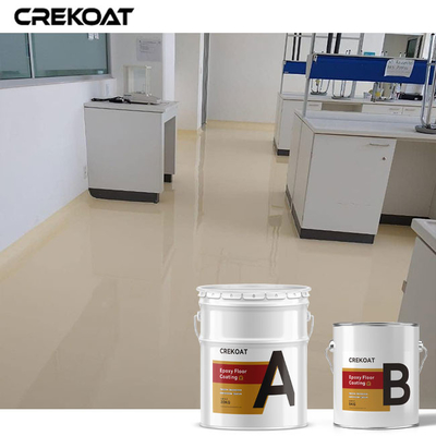 Ruang Hunian Pelapis Lantai Epoxy Non Slip Emisi Bau Rendah Ramah Lingkungan