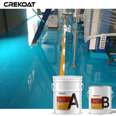 Pelapis Lantai Epoxy Tahan Benturan Non Slip Menciptakan Hasil Kilau Tinggi