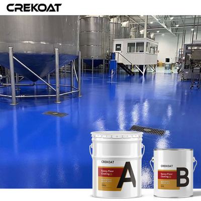 Non Slip Industrial Epoxy Floor Coating Untuk Gudang Pabrik