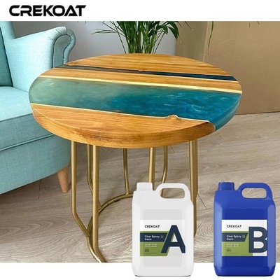 Penghalang Kimia UV Stabilisasi Resin Epoxy Matte Jelas Untuk Patung Luar Ruang