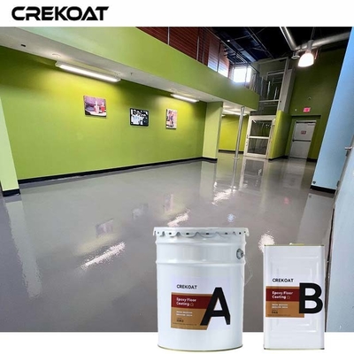 Epoxy berwarna dan Polyurethane Flooring Coating High-Performance Finish