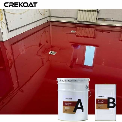 Lapisan lantai epoxy industri Permukaan pengeringan cepat dengan pemeliharaan rendah