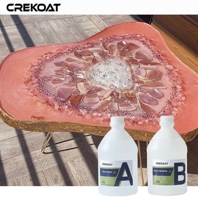 Permukaan yang sempurna jelas Epoxy Meja Atas Mudah untuk Campur dan Terapkan untuk DIY Penggemar
