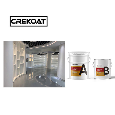 3mm Air-Based Industrial Epoxy Floor Coating Spray TDS Untuk Mesin Berat