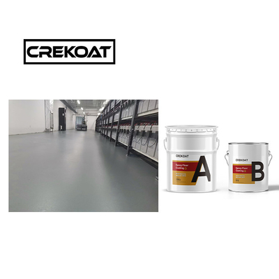 Kekuatan Cat Lantai Epoxy Jelas Kekuatan 2 Bagian Cat Epoxy Tahan Abrasi