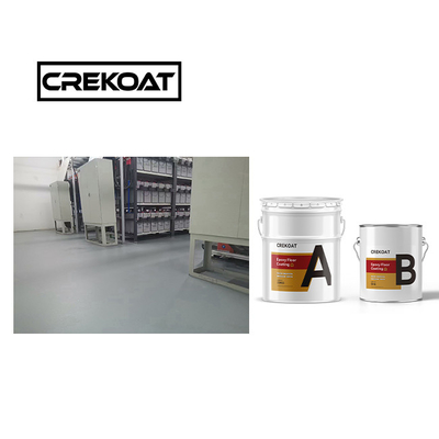 Kekuatan Cat Lantai Epoxy Jelas Kekuatan 2 Bagian Cat Epoxy Tahan Abrasi
