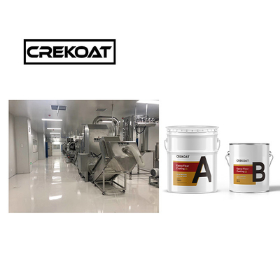 Lapisan lantai berbasis air yang dapat dikurangi dengan air / Uap cat Semi-gloss