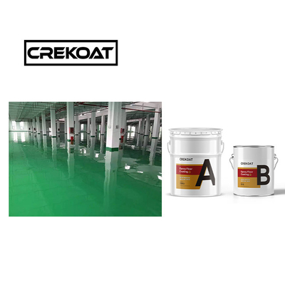 Gloss Industrial Epoxy Floor Coating Roller yang ditempatkan dengan dampak tinggi