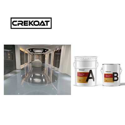 3mm Air-Based Industrial Epoxy Floor Coating Spray TDS Untuk Mesin Berat