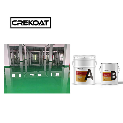 Kekuatan Cat Lantai Epoxy Jelas Kekuatan 2 Bagian Cat Epoxy Tahan Abrasi