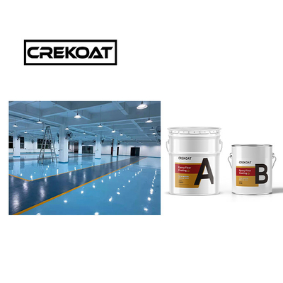 Adhesi Water Based Epoxy Floor Paint Low VOC Epoxy Floor Top Coat Low Odor