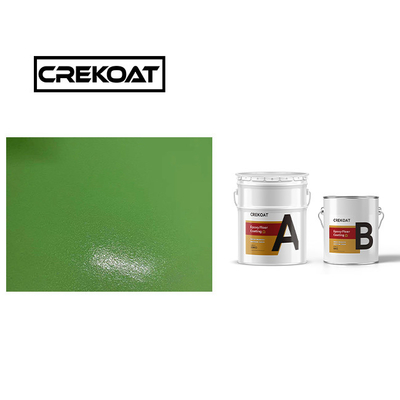 Cat lantai epoxy bertekstur industri anti slip untuk lapisan roller yang diterapkan