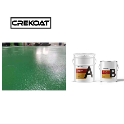 Lapisan lantai epoxy tanpa bau bertekstur anti slip 1 mm Kekerasan Pengeringan cepat