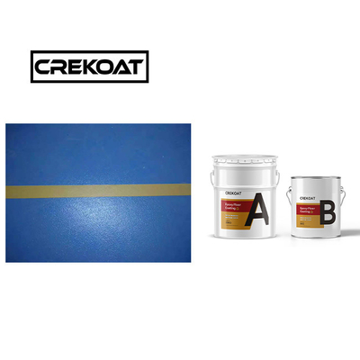 Low VOC Anti slip Floor Coating Epoxy Paint Adhesion Untuk Beton