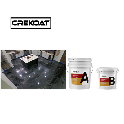 Sikat Dua Paket Cat Lantai Epoxy Hardener Cat Epoxy tahan kimia Glossy