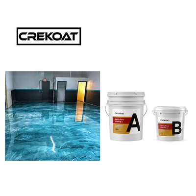 Basecoat Clear Metallic Epoxy Floor Coating Viskositas Bisa Dibersihkan