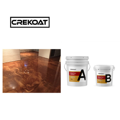 Cat Epoxy Bebas VOC Bau Rendah Lapisan Epoxy tahan panas 3mm