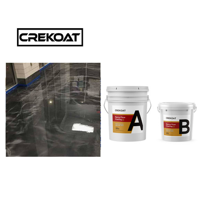 Roller 100% Solid Epoxy Floor Coating Cleanable Pure Epoxy Coating