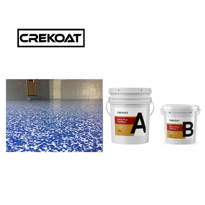 Flake Spray Lapisan Lantai Resin Epoxy Tidak ada gelembung
