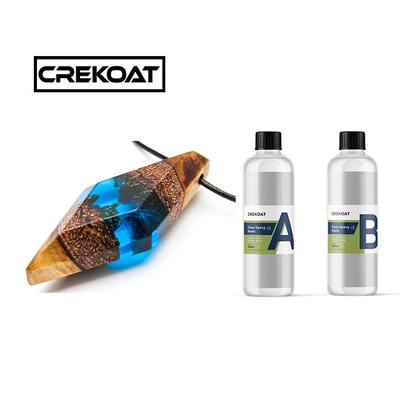 Crystal Clear Art Epoxy Resin Craft Kit Hardener Transparan 5cm