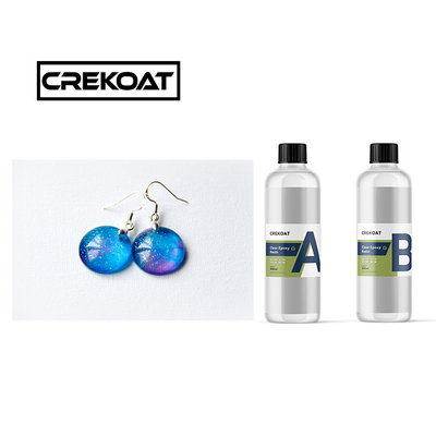 Kekerasan Kaca Cairan Deep Pour Epoxy Non Toxic Water Resistant Epoxy Resin TDS