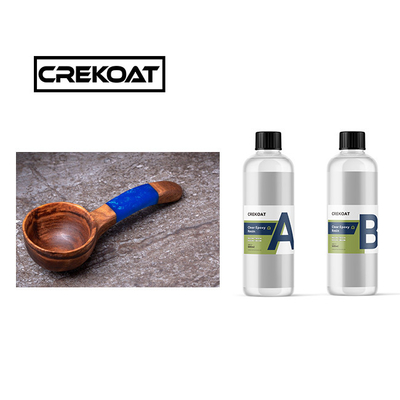 Crystal Clear Art Epoxy Resin Craft Kit Hardener Transparan 5cm