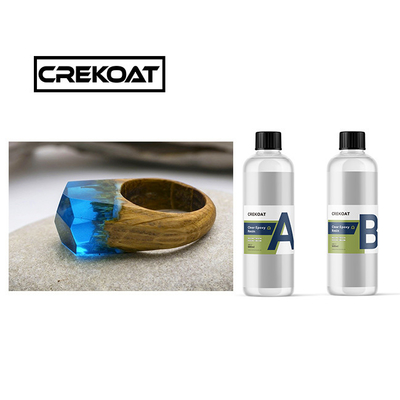 Karat Epoxy Resin Jelas Bebas VOC Tidak beracun Untuk Perhiasan Membuat Seni Kerajinan