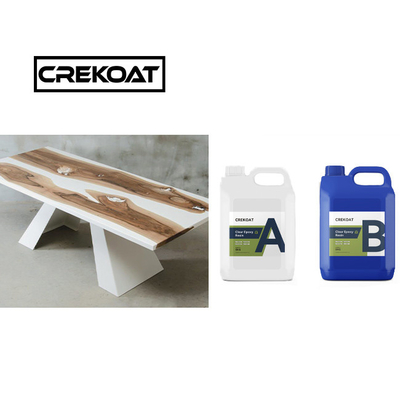 Polycolor Low Exotherm Deep Pour Epoxy Resin Bau rendah Meja sungai High Gloss