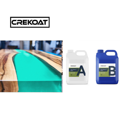 Pembuatan Kayu Tahan UV Epoxy River Table High Gloss Resin Tahan Dampak
