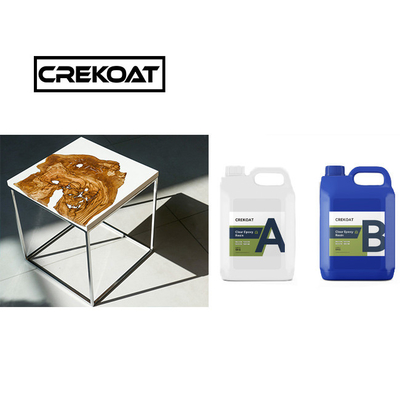 Pembuatan Kayu Tahan UV Epoxy River Table High Gloss Resin Tahan Dampak