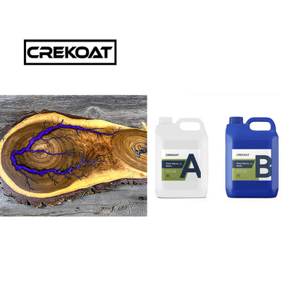 BPA Bebas Deep Pour Epoxy Resin Clear Casting Art Hard Waktu Kerja yang Lama