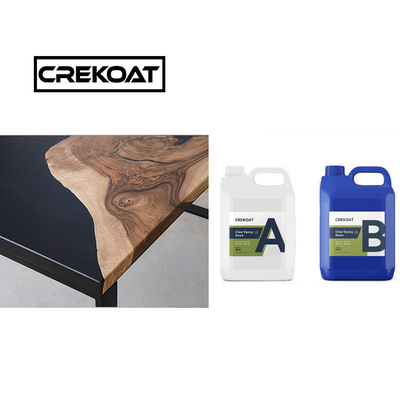 Stick Dua Komponen Deep Tuangkan Epoxy Resin 100% Solids Ultra Clear