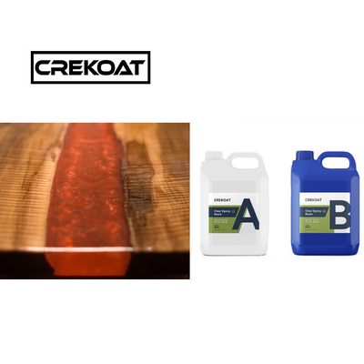 5cm Ultra Low Viscosity Deep Casting Epoxy Resin River Table Waktu Kerja yang Panjang