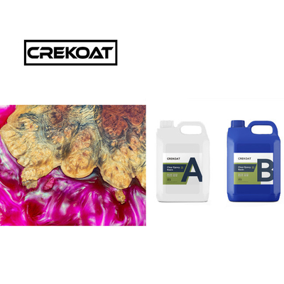 5cm Ultra Low Viscosity Deep Casting Epoxy Resin River Table Waktu Kerja yang Panjang