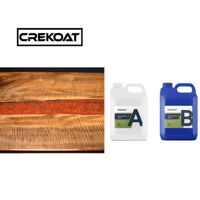 Wood Clear Casting Epoxy Resin Resistensi panas UV Resistant Resin Exotherm rendah