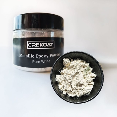 Natural Pearl White Mica Powder Kemurnian Tinggi Gloss Metallic Powder Epoxy