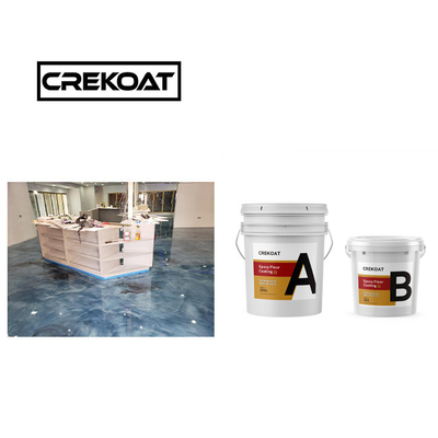 Cat Epoxy yang Bisa Dibersihkan Tinggi Bangunan Super Gloss Resin Berbasis Air Lapisan TDS