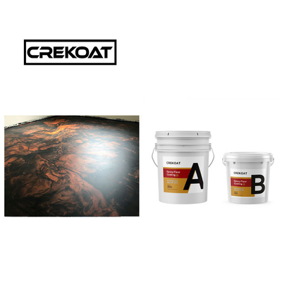 Cat Epoxy yang Bisa Dibersihkan Tinggi Bangunan Super Gloss Resin Berbasis Air Lapisan TDS