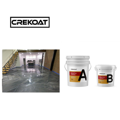 Roller 100% Solid Epoxy Floor Coating Cleanable Pure Epoxy Coating