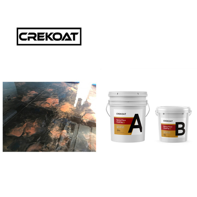 Nacreous High Gloss Metallic Epoxy Floor Coating Exotic Look Stabilitas